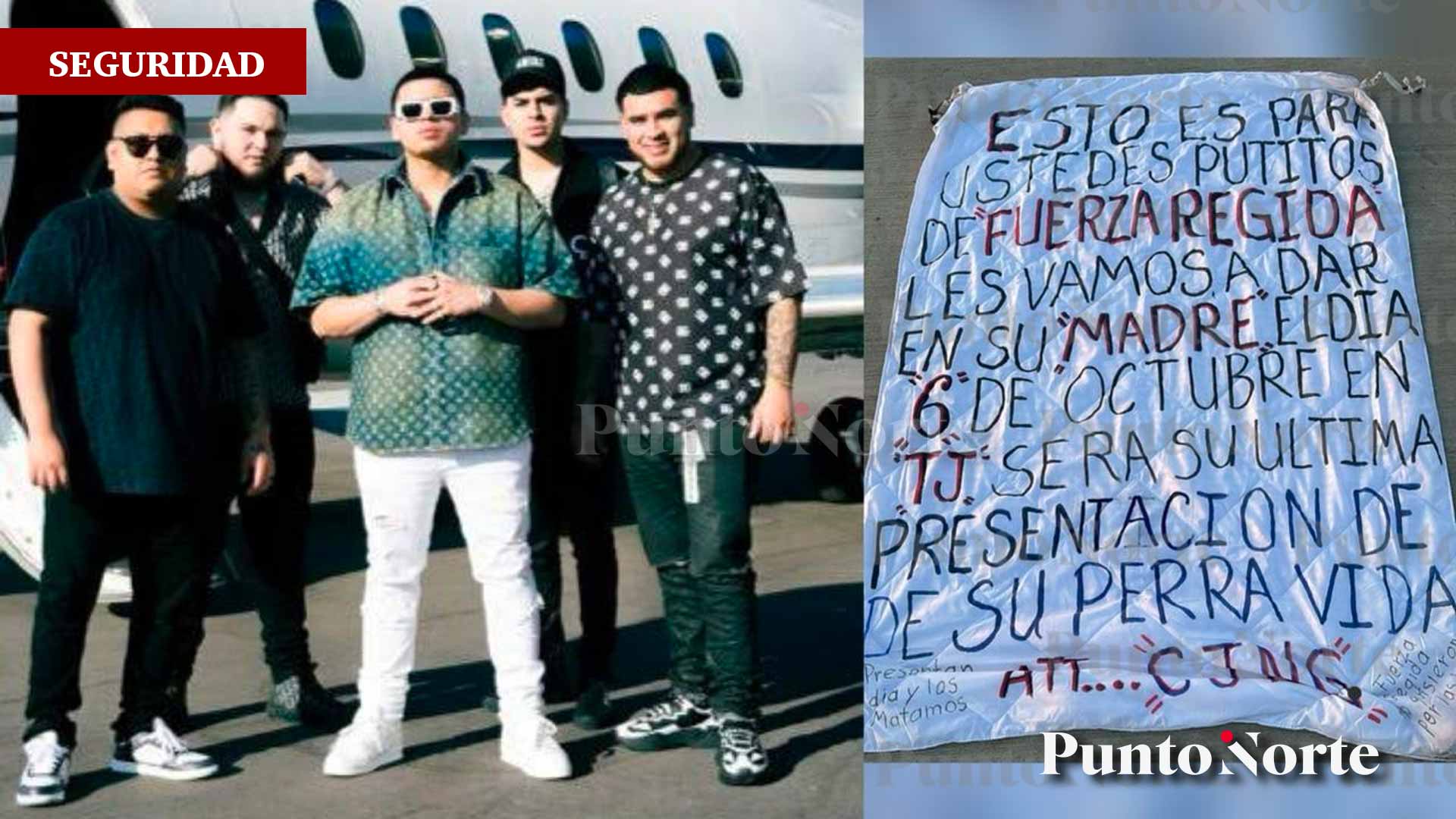Tras del CJNG, Fuerza Regida cancela concierto en Tijuana