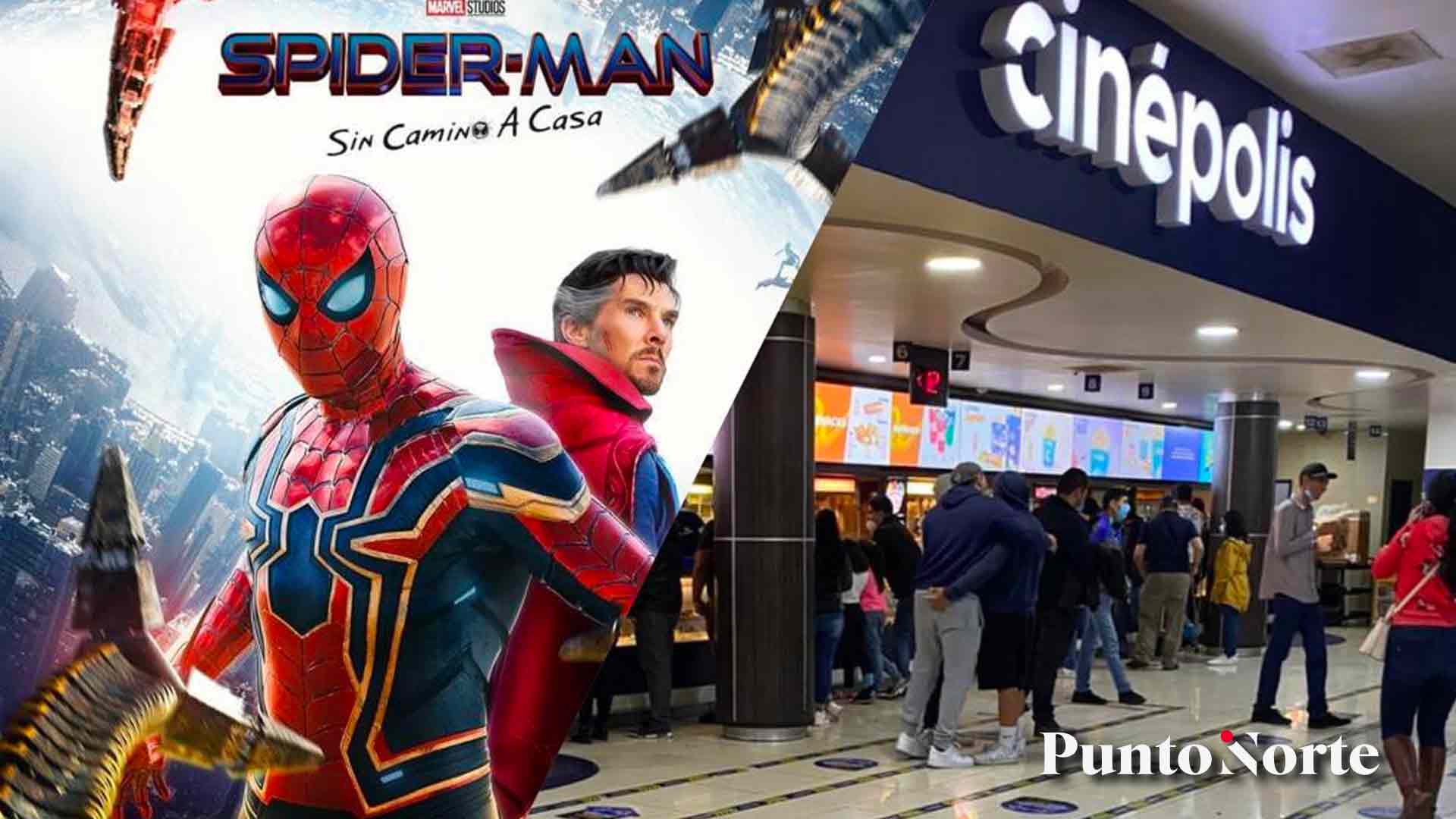 Ya tienes tus boletos para la premier de Spider-Man: No way home? Hoy  inició la preventa en Cinépolis Río - Punto Norte